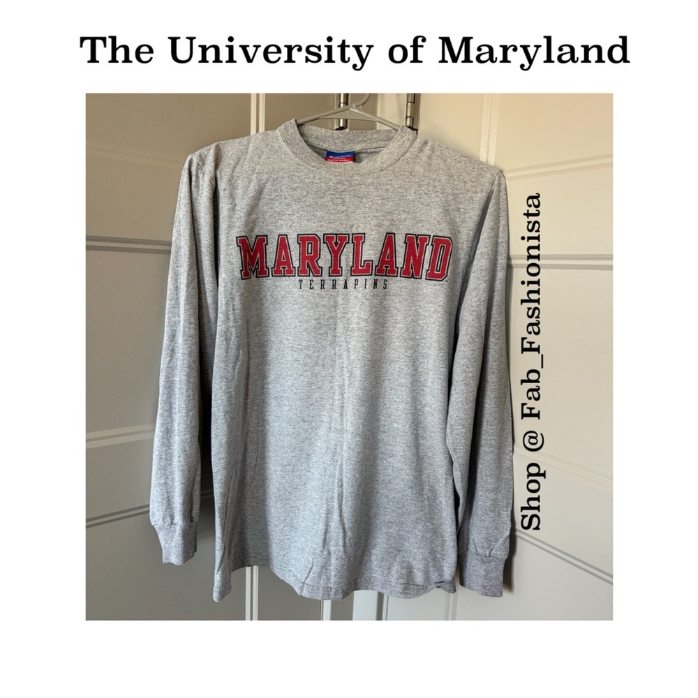 UMD University of Maryland long sleeve top